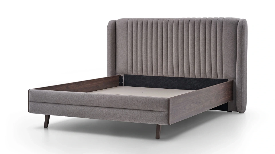 Bend Bed Frame - 180 cm - Headboardless