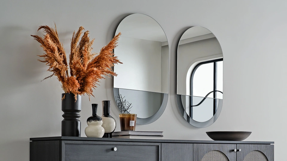 Arch Console - Dresser Mirror