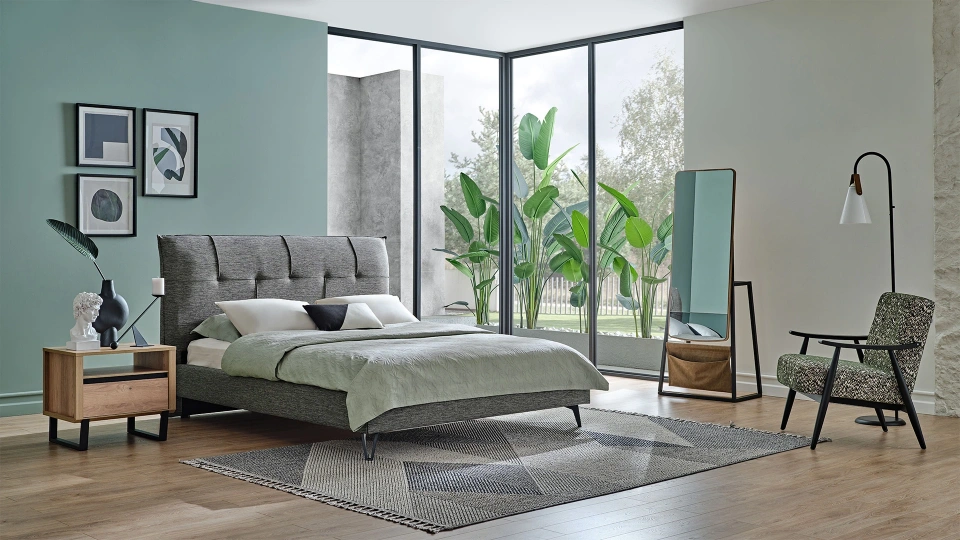 Solid Bed Frame - 180 cm - Headboardless