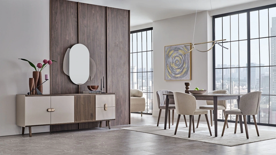 Bend Console - Dressing Table Mirror