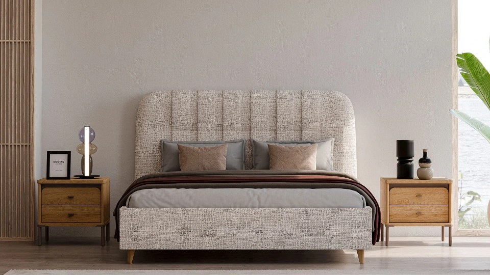 Kalia Sandıklı Bazalı Karyola - 160 cm - Başlıksız