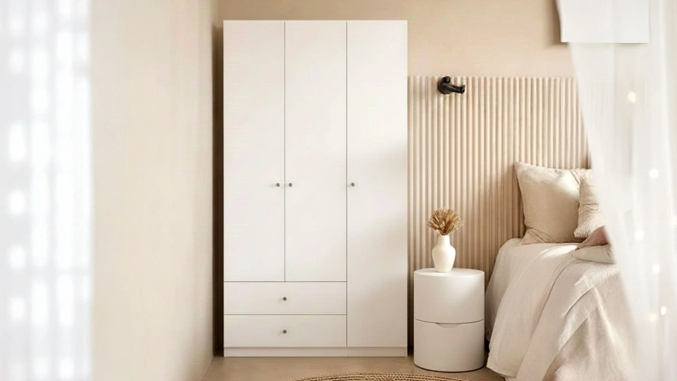 Lutie 3 Kapaklı Dolap