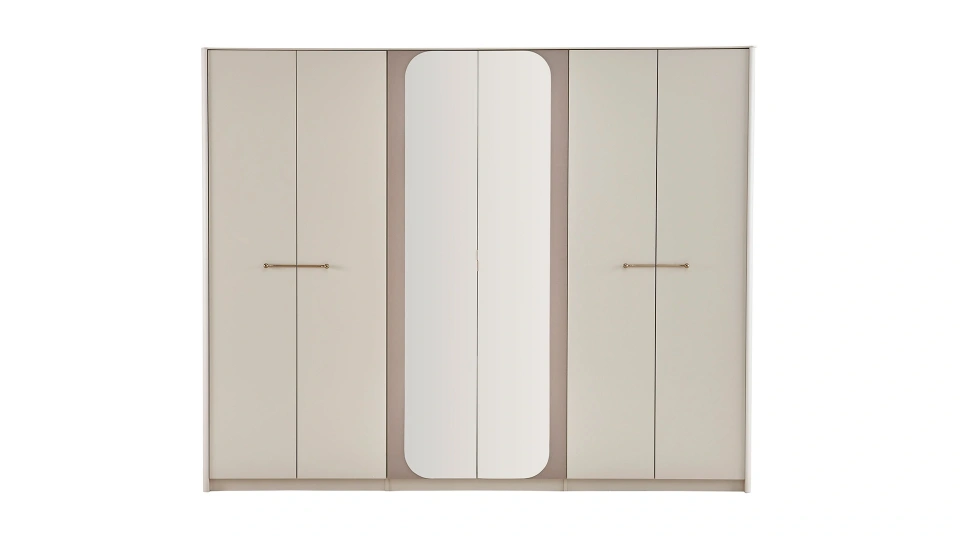 Milena 6 Kapaklı Dolap