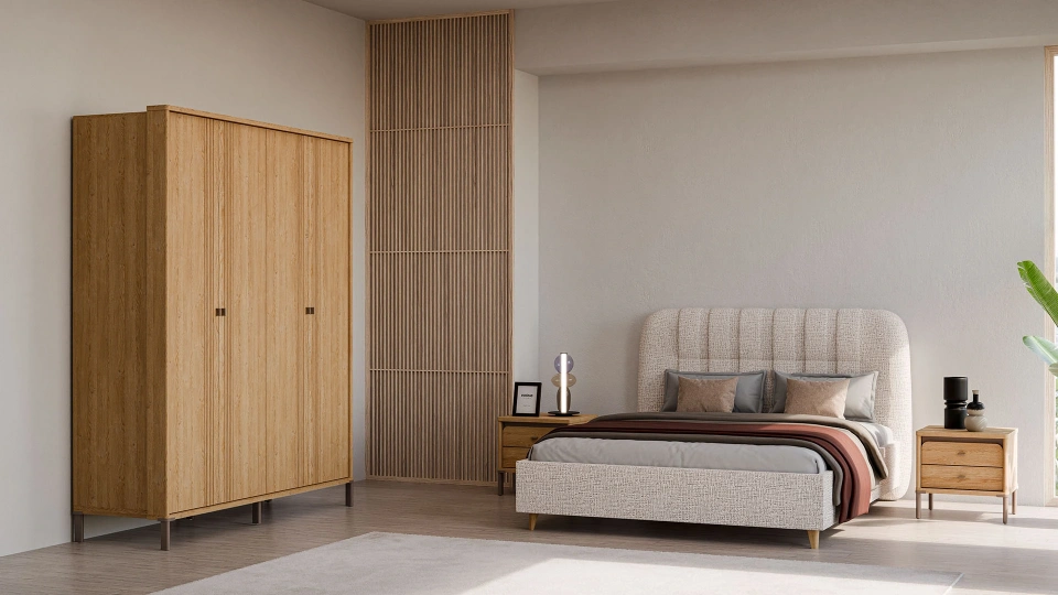 Kalia 4 Kapaklı Dolap