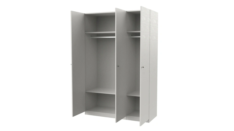 Lutie 3 Kapaklı Dolap