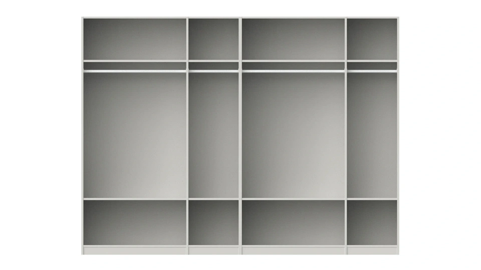 Lutie 6 Kapaklı Dolap