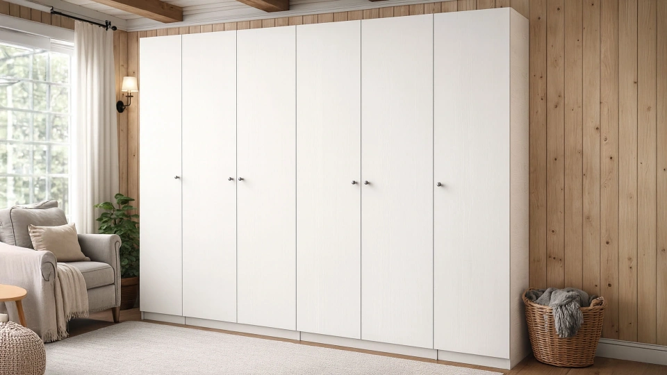 Lutie 6 Kapaklı Dolap