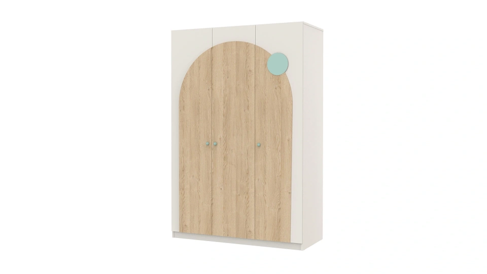 Lily 3-Door Wardrobe
