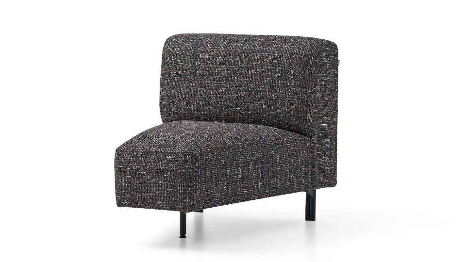 Othello Triangle Backrest Ottoman