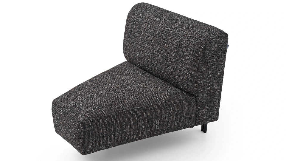 Othello Triangle Backrest Ottoman