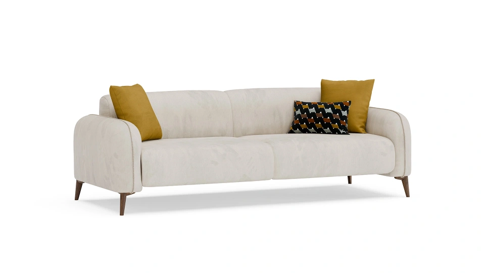 Lea Three-Seater Sofa