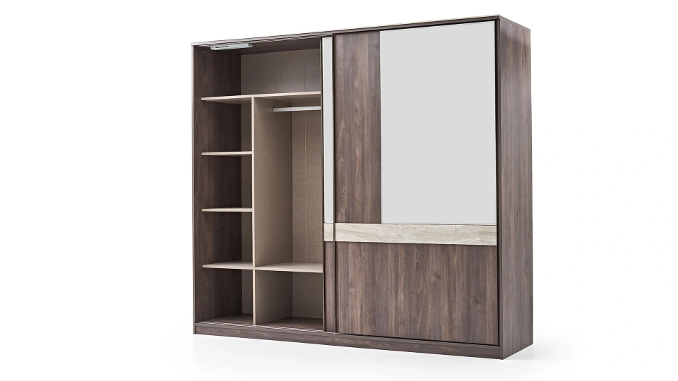 Piero 2 Door Sliding Wardrobe - 240 cm