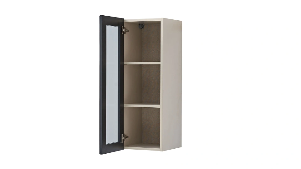 Trento TV Unit Upper Side Module - Glass Door