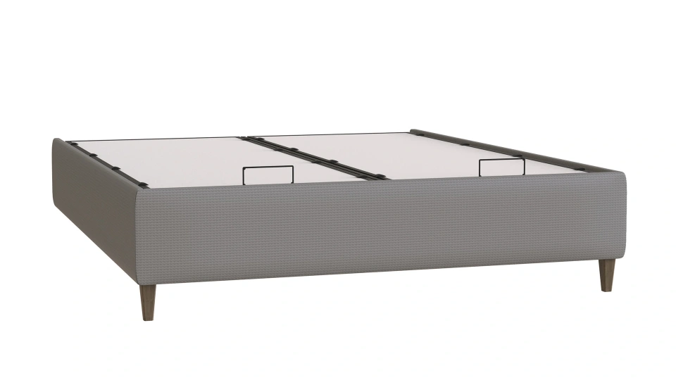 Piero Wooden Bed - 160 cm - Untitled