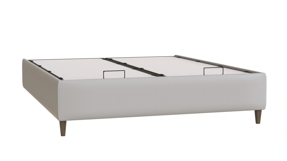 Piero Upholstered Bed Base - 160 cm - Headless