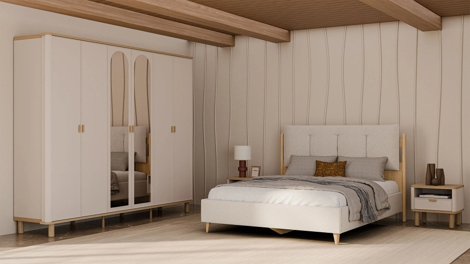 Legna 6-Door Wardrobe