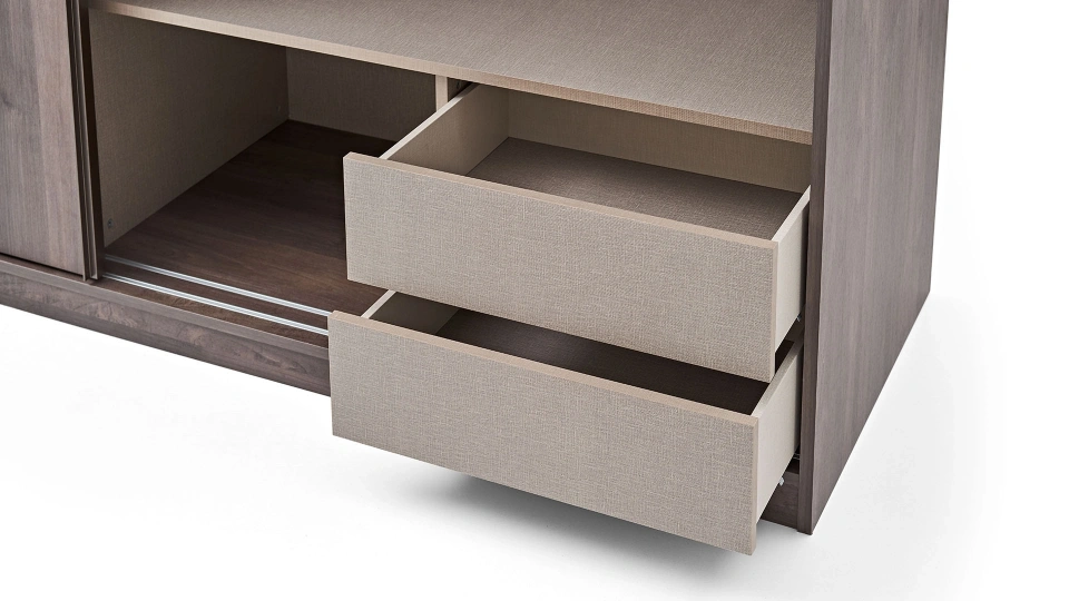 Piero 2 Door Sliding Wardrobe - 240 cm