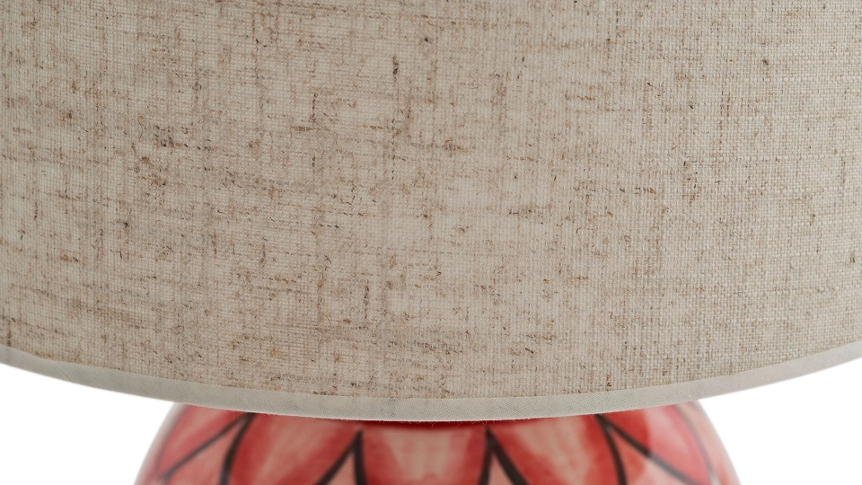 Doğtaş Home Kırmızı  Küp Abajur