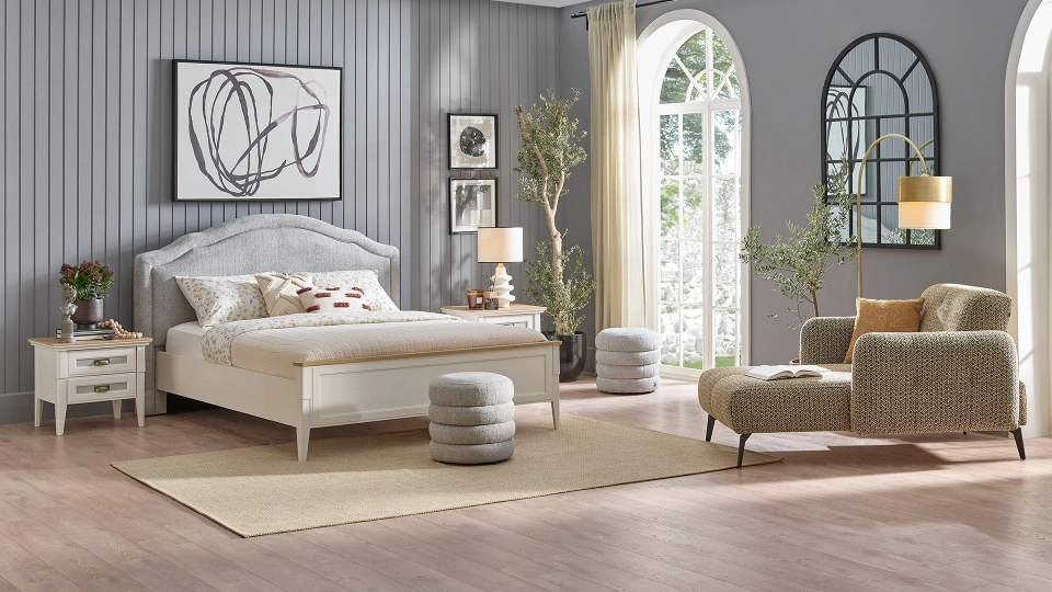 Toscana Makyaj Masası Puf