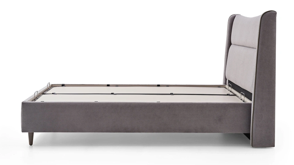 Piero Wooden Bed - 160 cm - Untitled