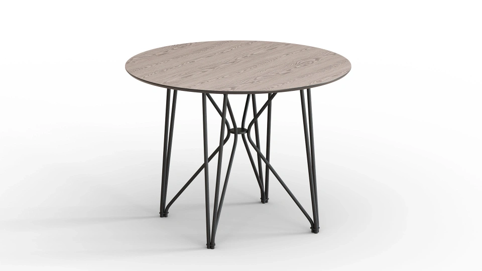 Bronte Kitchen Table - Grey-Oak