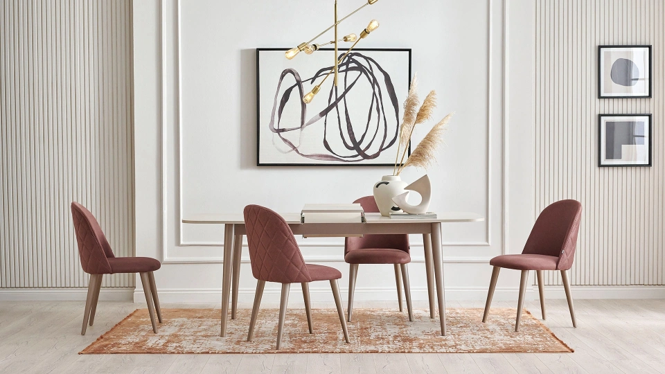 Milena Extendable Dining Table - 160 cm