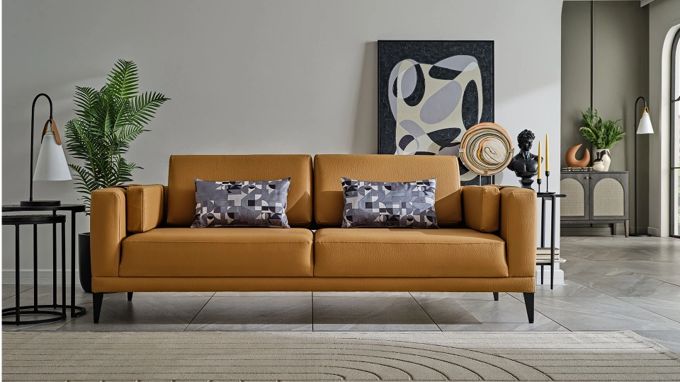Momenti Three-Seater Sofa