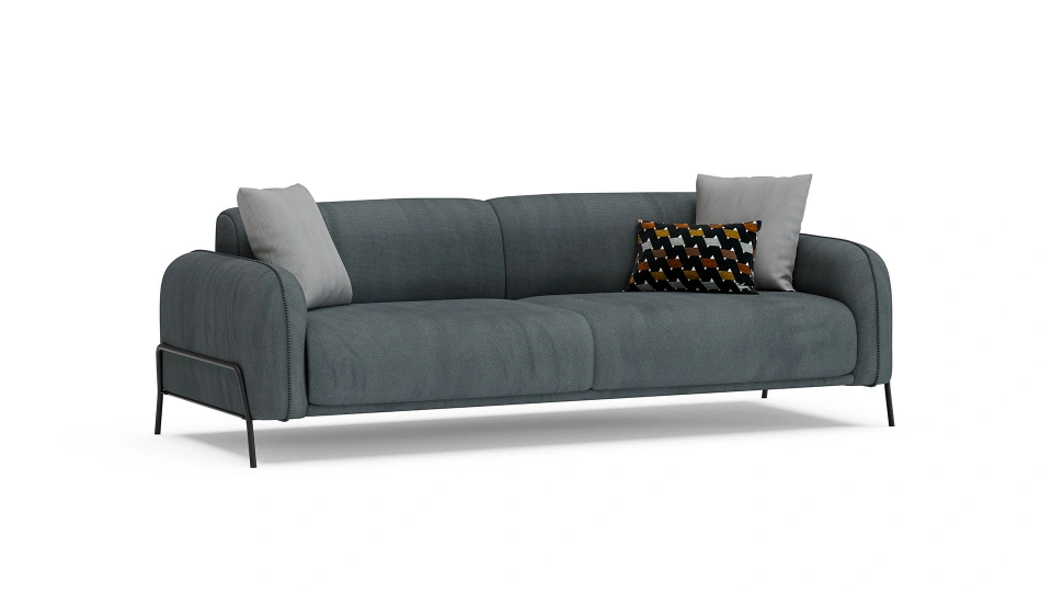 Lea Three-Seater Sofa