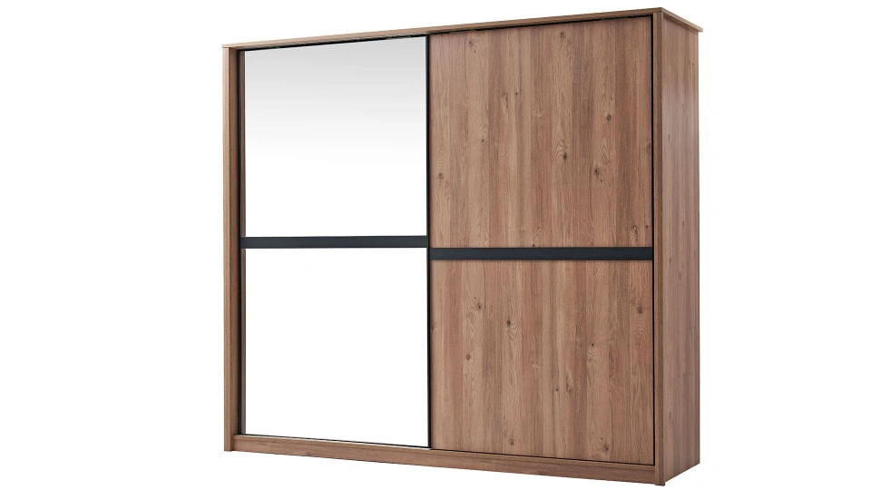 Sliding Wardrobe with 2 Doors - 240 cm