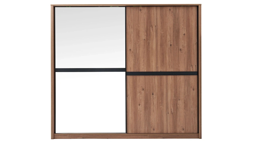 Sliding Wardrobe with 2 Doors - 240 cm
