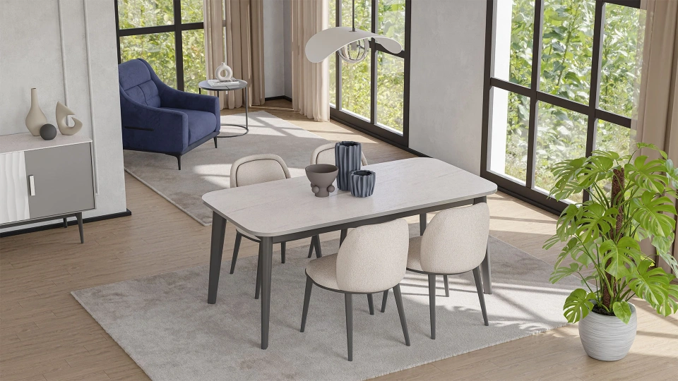 Nita Fixed Dining Table