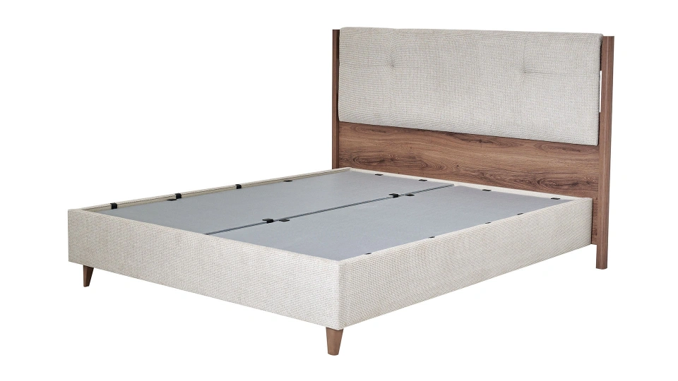 Vermont Sandıklı Bazalı Karyola - 160 cm - Başlıksız