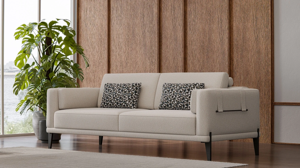 Momenti Three-Seater Sofa Bed