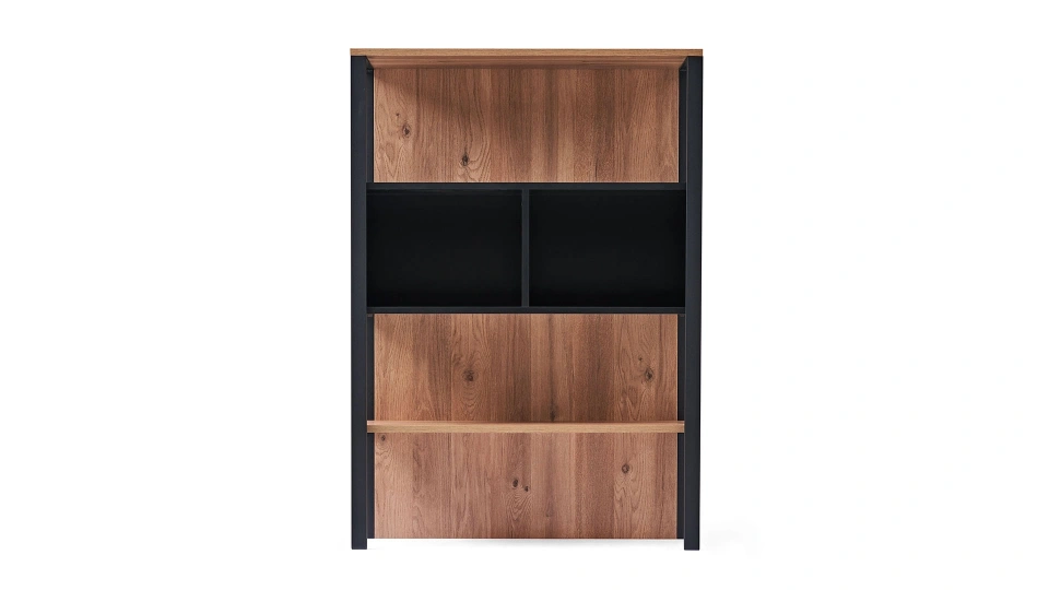Solid TV Unit Upper Module - Bookcase