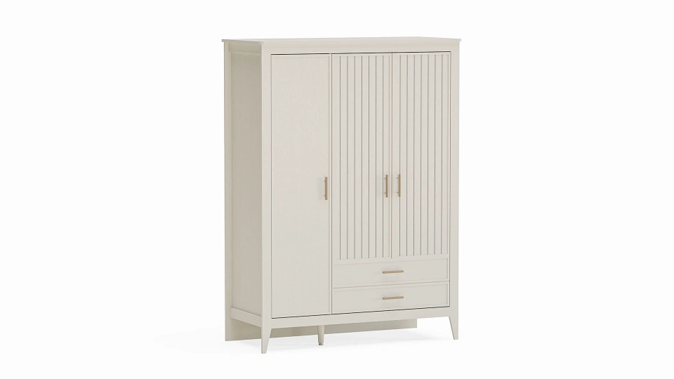 Charm 3-Door Wardrobe