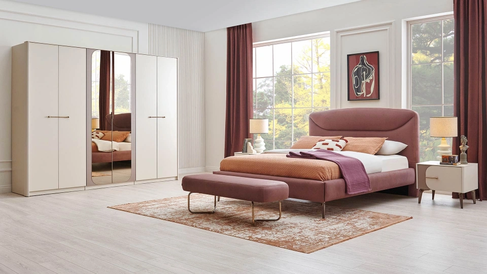 Milena 6 Kapaklı Dolap