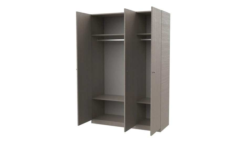 Lutie 3-Door Cabinet
