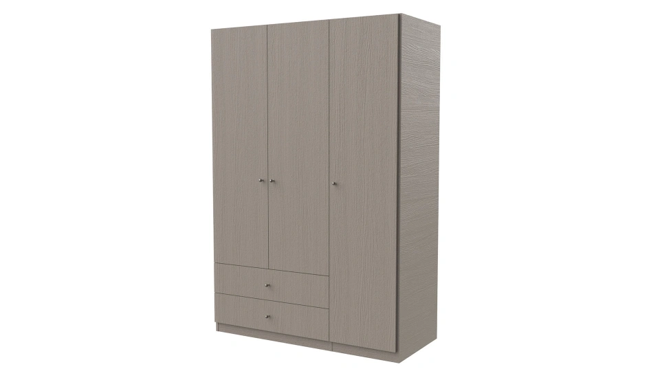 Lutie 3-Door Wardrobe