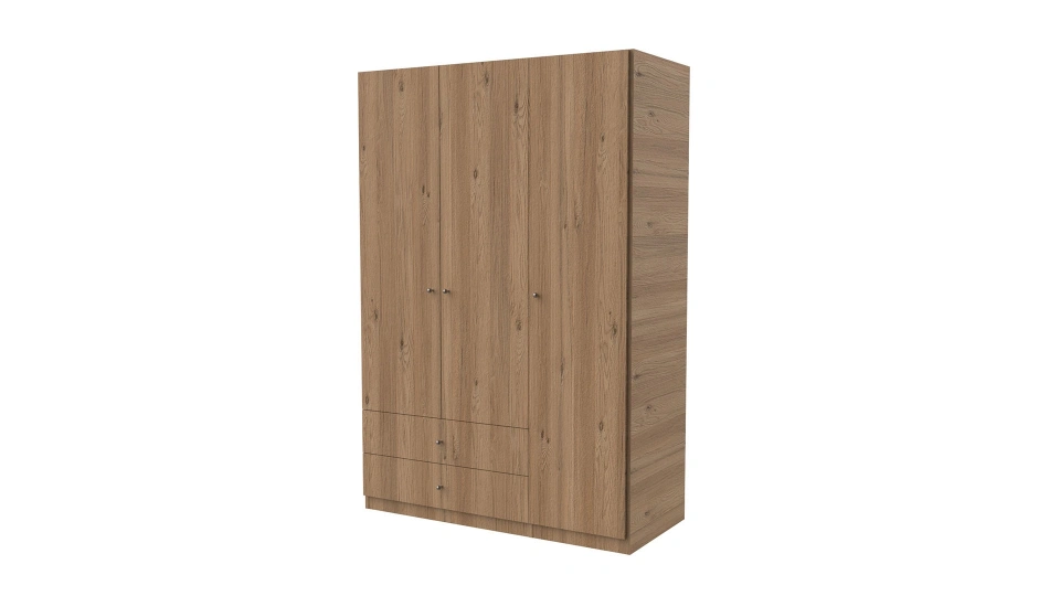 Lutie 3-Door Wardrobe
