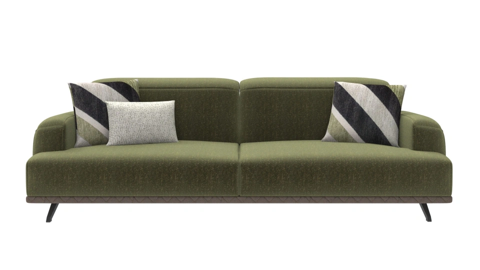 Modern Three-Seater Sofa