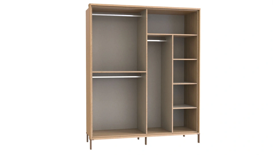Kalia 4-Door Wardrobe