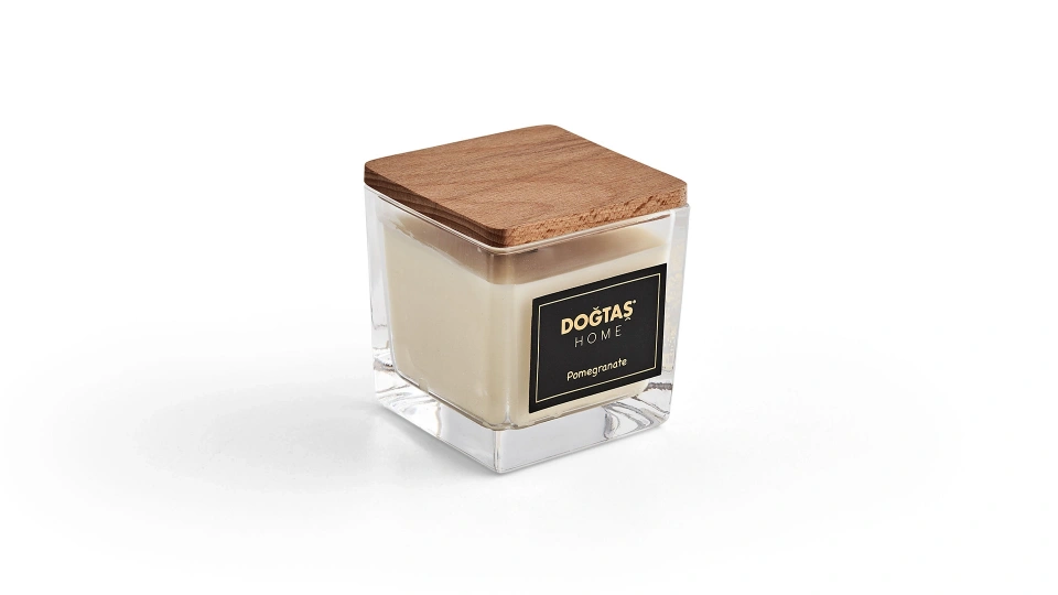 Doğtaş Home Nar Wood Lid Candle