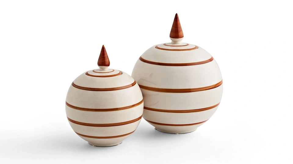 Doğtaş Home Cinnamon Pair of Cube Objects