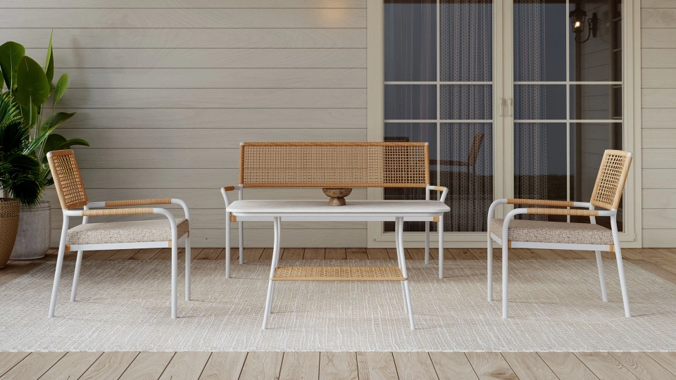 Doğtaş Garden Solaria 2+1+1 Coffee Table