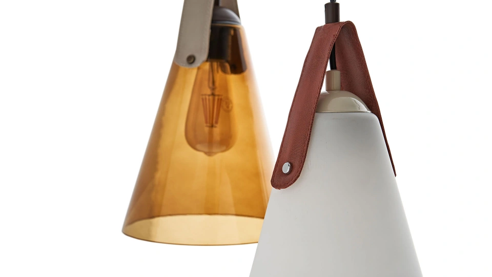 Doğtaş Home Leather Triple Pendant