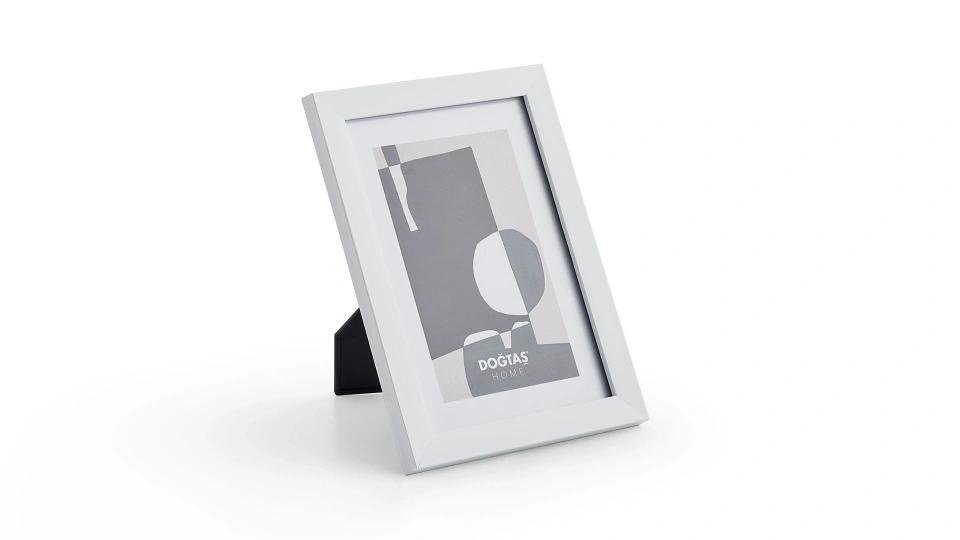 Doğtaş Home Adel White Frame - 15 x 21 cm