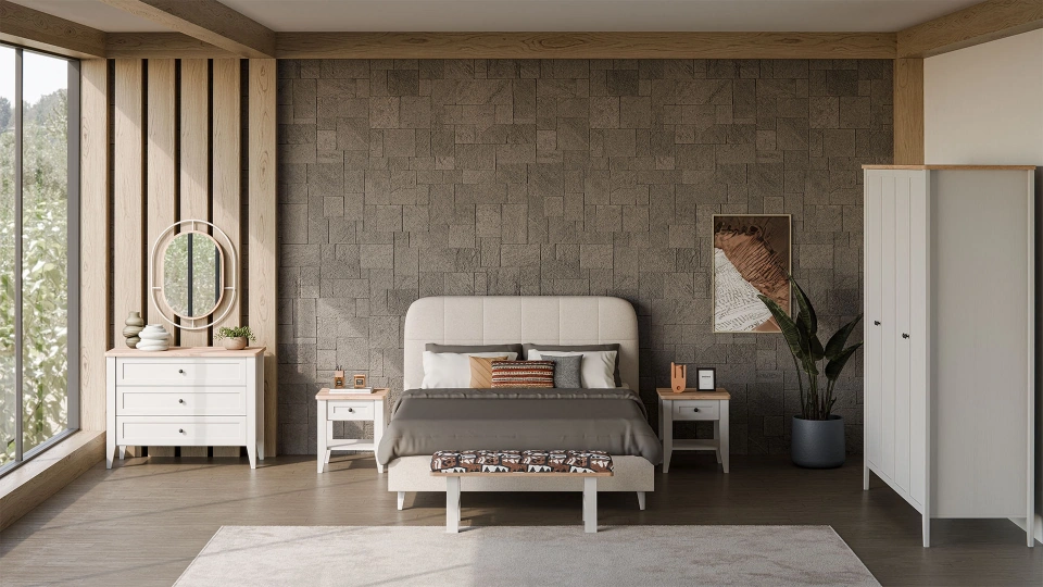 Calmera 4 Kapaklı Dolap