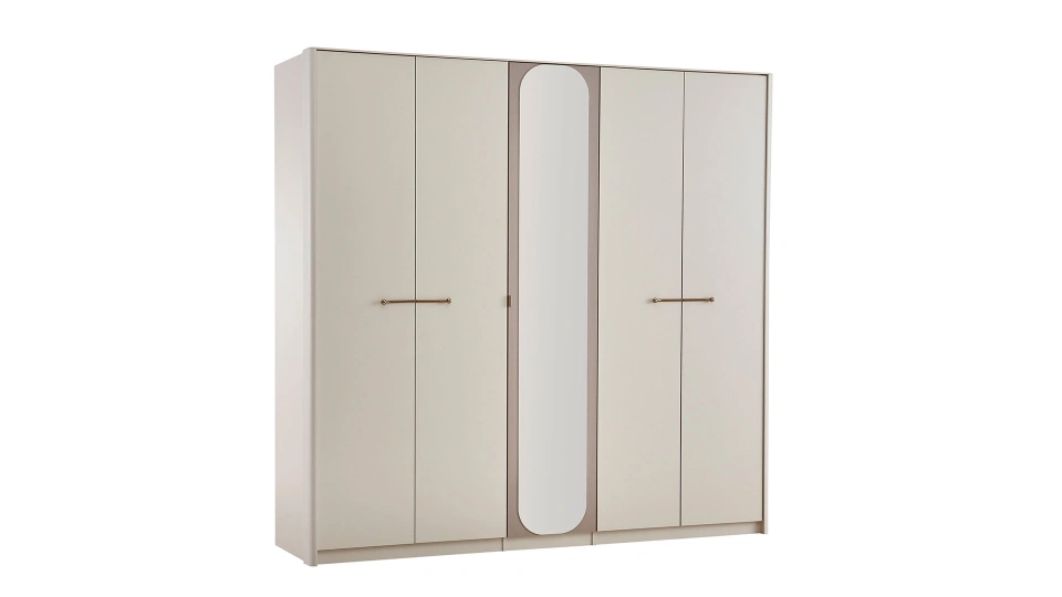 Milena 5-Door Wardrobe