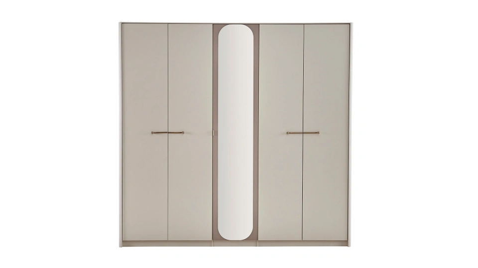 Milena 5-Door Wardrobe