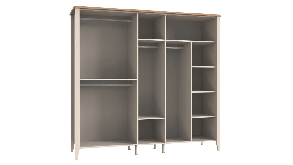 Calmera 5-Door Wardrobe